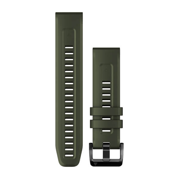 Garmin QuickFit 22mm silikoniranneke sammalenvihreä 010-13111-03 - Garmin rannekkeet - 010-13111-03 - 1