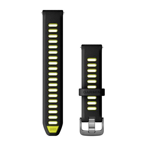 Garmin Quick Release 18mm silikoniranneke musta 010-11251-A3 - Garmin rannekkeet - 010-11251-A3 - 1