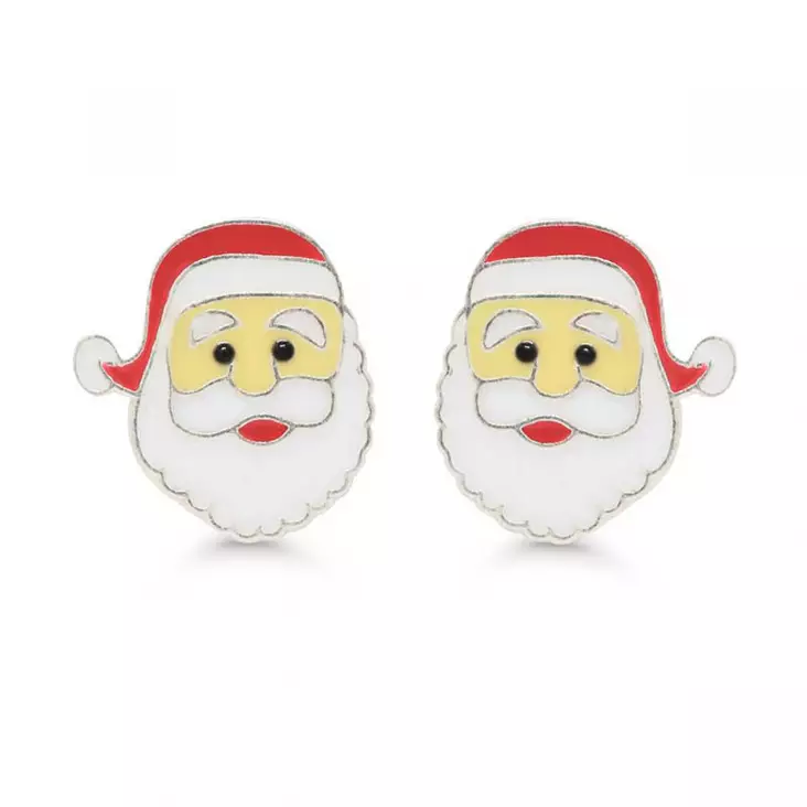 Korvakorut Hopea Joulupukki E-12153 - Hopeakorut - E-12153 - 1