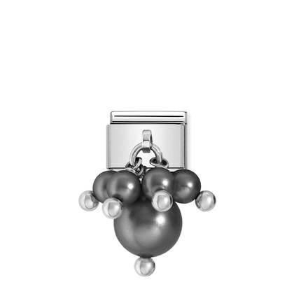 Nomination Classic Crystal Pearl Musta - Muotikorut - 03060903 - 1