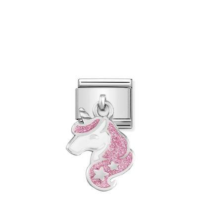 Nomination Classic Silvershine Charm Yksisarvinen - Muotikorut - 33180513 - 2