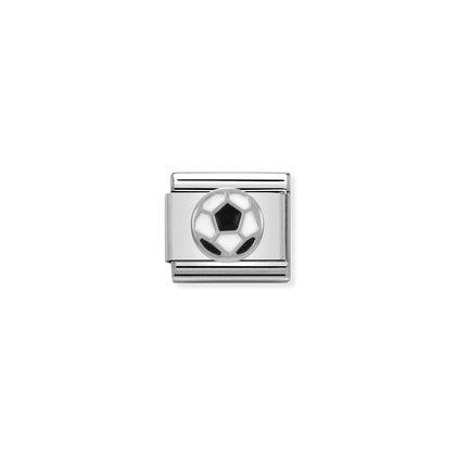 Nomination Classic Silvershine Jalkapallo - Muotikorut - 33020213 - 2