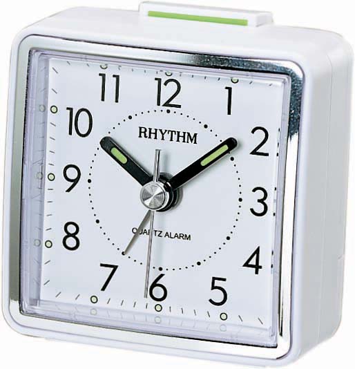 Rhythm Herätyskello Valkoinen - Herätyskellot - CRE210-NR03 - 1