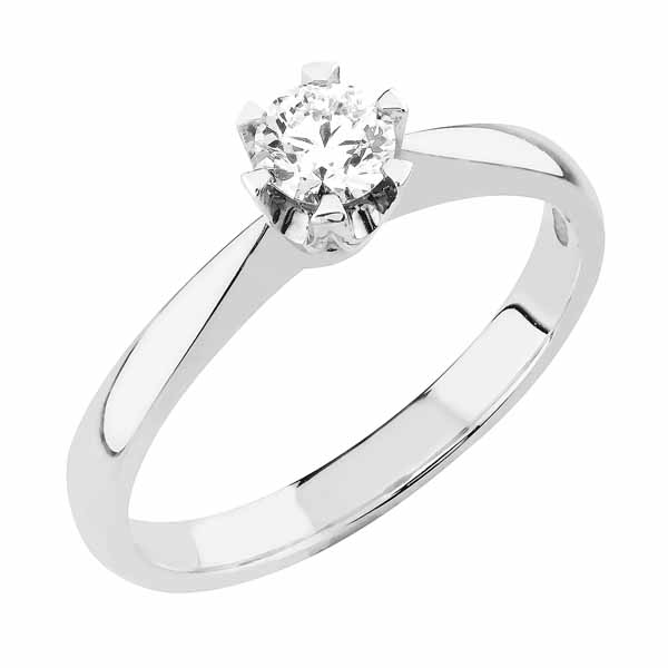Sandberg Onnenlähde timantisormus 0,23 ct K-2w - Solitaire sormukset - K-2w-023 - 1