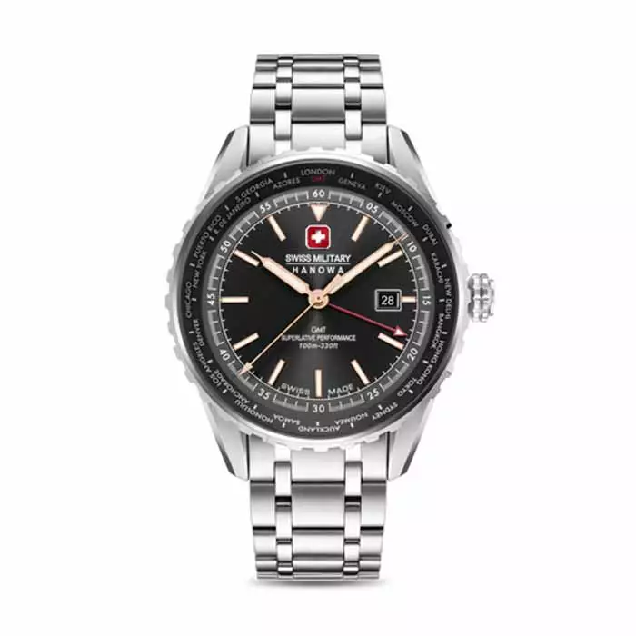 Swiss Military Hanowa Afterburn GMT - Swiss Military Hanowa miesten kellot - SMWGH0003203 - 1