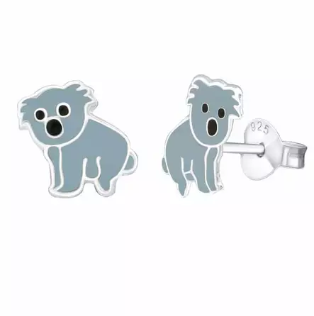 Koala hopeakorvakorut - Hopeakorut - HME034 - 1