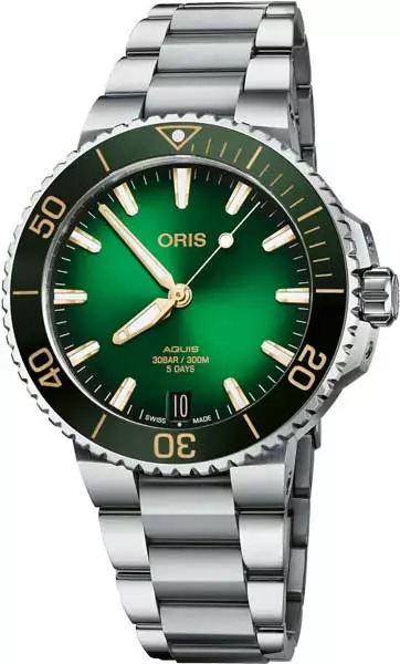 Oris Aquis Date Calibre 400 01 400 7769 4127-07 8 22 09PEB - Oris miesten rannekellot - 7612611038414 - 1