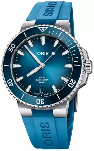Oris Aquis Date Calibre 400 Sininen - Oris miesten rannekellot - 7612611035994 - 1
