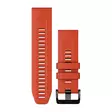 Garmin QuickFit 26mm silikoniranneke tulenpunainen 010-13117-04 - Garmin rannekkeet - 010-13117-04 - 1