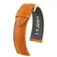 Hirsch Camelgrain Nahkaranneke Ruskea L - Kellon rannekkeet - 01009010-1-14 - 1