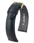 Hirsch Camelgrain nahkaranneke musta L - Kellon rannekkeet - 01009050-1-14 - 1