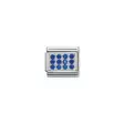 Nomination Classic Silvershine Zirkonia Sininen Laatta - Muotikorut - 33030704 - 2