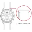 Tissot nahkaranneke sininen 20 mm T852041534 - Kellon rannekkeet - T852041534 - 4