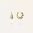 Mockberg Pavé Precious Small Hoops - Teräskorut - MB0194 - 1