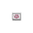 Nomination Classic Silvershine Hibiscus Pink - Muotikorut - 33020224 - 1
