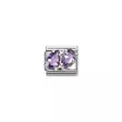 Nomination Silvershine Purple Double Drops - Muotikorut - 33032914 - 1