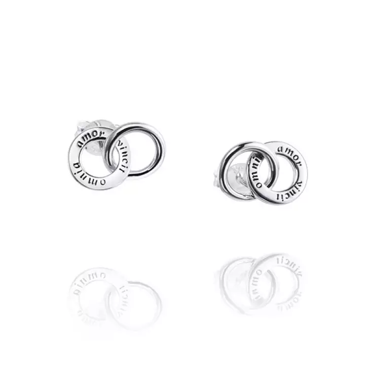Efva Attling Mini Twosome Korvakorut 12-100-01074 - Hopeakorut - 12-100-01074 - 1