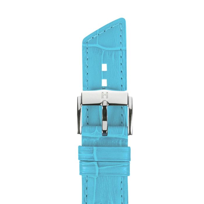 Hirsch Princess M vaaleansininen nahkaranneke - Kellon rannekkeet - 02628182-2-14 - 1