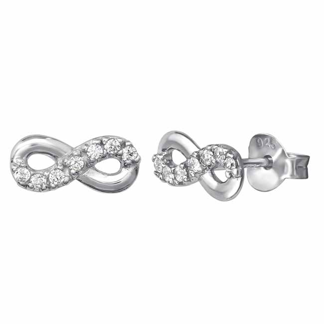 Hopeakorvakorut Infinity-symboli - Hopeakorut - HME204 - 1