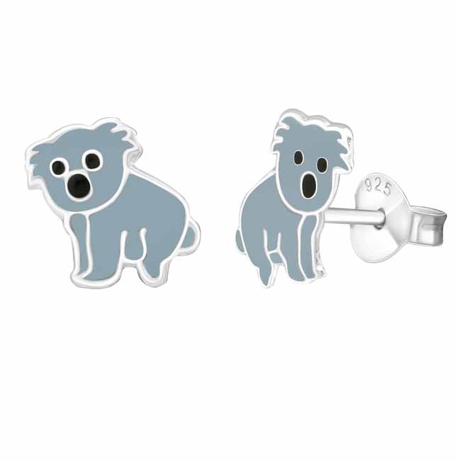 Koala hopeakorvakorut - Hopeakorut - HME034 - 1