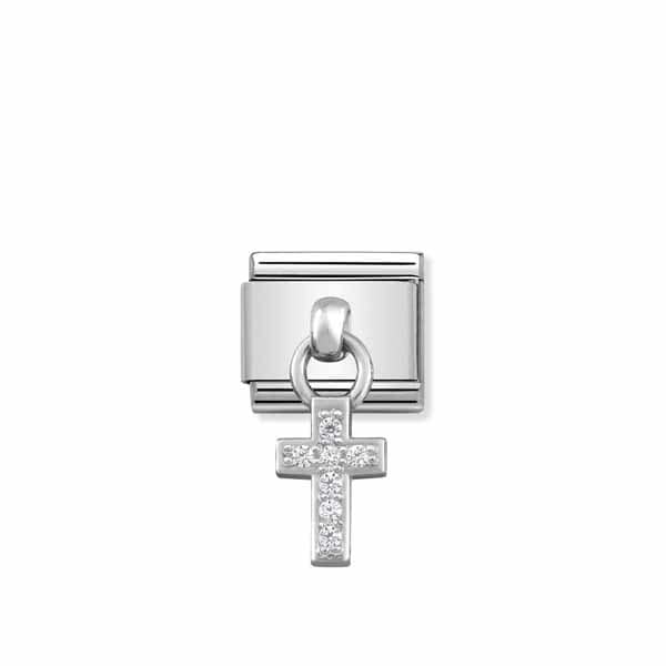 Nomination Classic Silvershine Charm Risti zirkonia - Muotikorut - 33180004 - 1