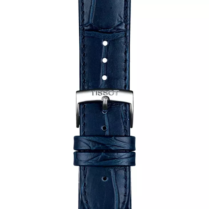 Tissot nahkaranneke sininen 20 mm T852041534 - Kellon rannekkeet - T852041534 - 1