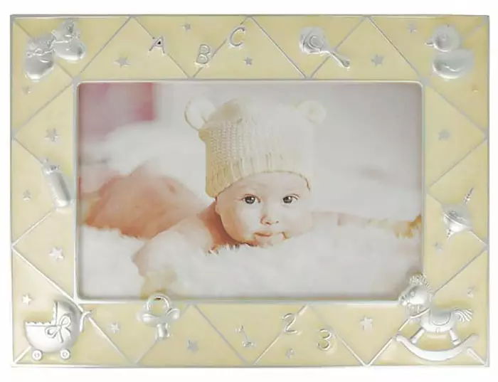 Helmiäinen Valokuvakehys 078584 - Albumit ja kastekehykset - 078584 - 1