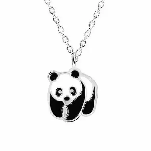 Lasten hopeinen kaulakoru panda - Hopeakorut - HMN184 - 1
