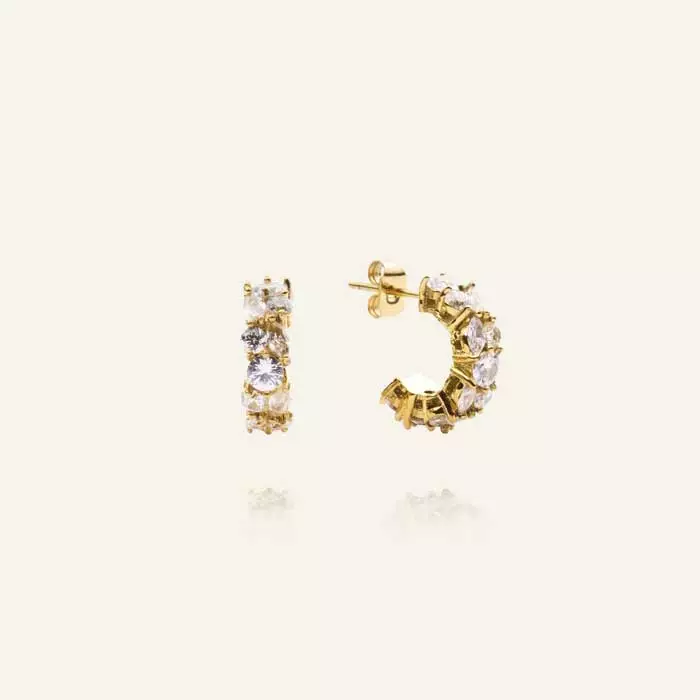 Mockberg Queen Earrings Small MB0054 - Teräskorut - MB0054 - 1