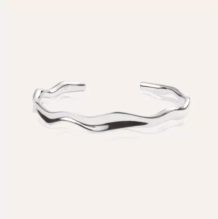 Mockberg Wavy Bolded Cuff MB0174 - Teräskorut - MB0174 - 1