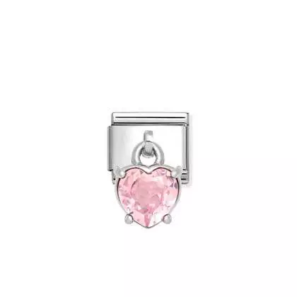 Nomination Classic Charm pinkki sydän - Muotikorut - 33181214 - 1