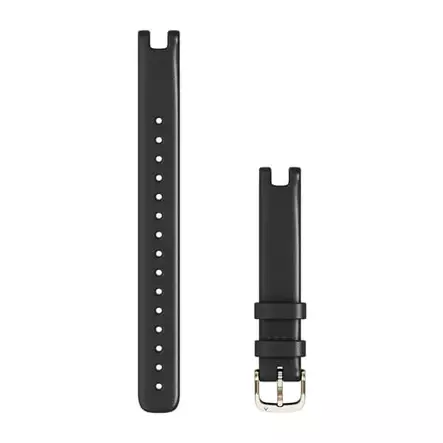 Garmin Lily 14mm nahkaranneke musta 010-13068-A5 - Garmin rannekkeet - 010-13068-A5 - 1