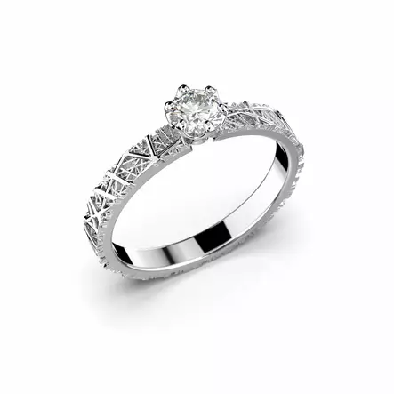 Festive Routa Ikirakka laboratoriotimanttisormus 0,23 ct - Laboratoriotimanttisormukset - 9-628-023L-VK-175 - 1