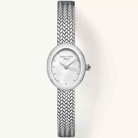 Rosefield Mini Oval Silver MWSMS-M05 - Rosefield naisten kellot - MWSMS-M05 - 1
