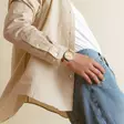 Aarni X Alvar & Aino Aalto A40 hopea - Aarni miesten rannekellot - 6430066271405 - 2