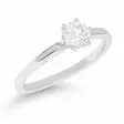 Beat of Love Andromeda laboratoriotimanttisormus 0,50 ct valkokulta - Solitaire sormukset - R-1934-050LDW-155 - 1