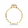 Beat of Love Asteria laboratoriotimanttisormus 0,40 ct keltakulta - Laboratoriotimanttisormukset - R-8314LD-155 - 3
