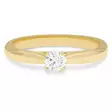 Beat of Love Leda laboratoriotimanttisormus 0,25 ct keltakulta - Laboratoriotimanttisormukset - R-8938LD-155 - 3