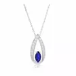 Beat of Love Pisara Zirkonia Riipus BOL-N2474Zsin/40-45cm - Hopeakorut - BOL-N2474Zsin-4045 - 1