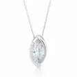 Beat of Love Pisara Zirkonia Riipus BOL-N2654Z/40-45cm - Hopeakorut - BOL-N2654Z-40-45 - 1
