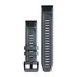 Garmin QuickFit 22 mm silikoniranneke graniitinsininen 010-13111-05 - Garmin rannekkeet - 010-13111-05 - 2