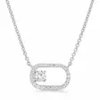 Hopeinen riipus zirkoneilla BOL-N2595Z - Hopeakorut - BOL-N2595Z-42-5 - 1