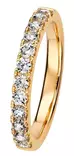 Kohinoor Estelle timanttisormus 933-116-60B3 - Sivukivisormukset - 933-116-60B3-155 - 1