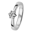 Kohinoor Gloria Timanttisormus 0,30ct 934-238V-30B3 - Solitaire sormukset - 934-238V-30B3-155 - 1
