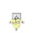 Nomination Classic Crystal Pearl Pastellin keltainen - Muotikorut - 03060905 - 1