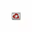 Nomination Classic Silvershine Punainen ruusu - Muotikorut - 33030505 - 1