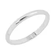 Sandberg Aamurusko kihlasormus 2,1 mm E-210w - Valkokultasormukset - E-210w-165 - 1
