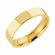 Sandberg Aamurusko kihlasormus 4 mm E-245 - Keltakultasormukset - E-245-185 - 1