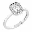 Sandberg M-693w 0,62ct (0,50) 14K GIA - Halosormukset - M-693w-062-175 - 1