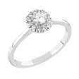 Sandberg V-716w Toivomuslähde 0,29 ct - Halosormukset - V-716w-175 - 1